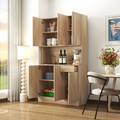 Rustic oak wardrobe kitchen - rustic,